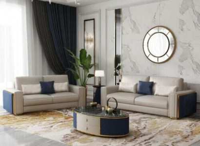 Sofa set 3+2+1 Design Modern Sofas Leather Sofa Couch Living landscape Sofa Seat